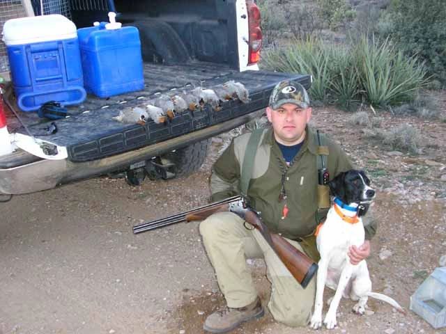 Tucker hunting real wild birds
